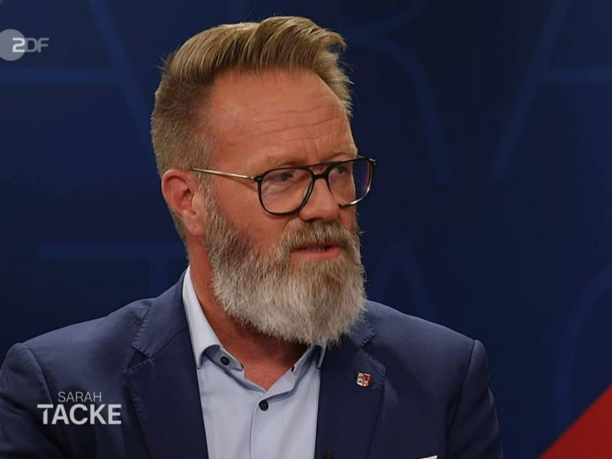 CDU-Politiker Claus Ruhe Madsen hielt offenkundig nicht viel von Merz' Arbeitnehmerbashing. (Bild: ZDF)