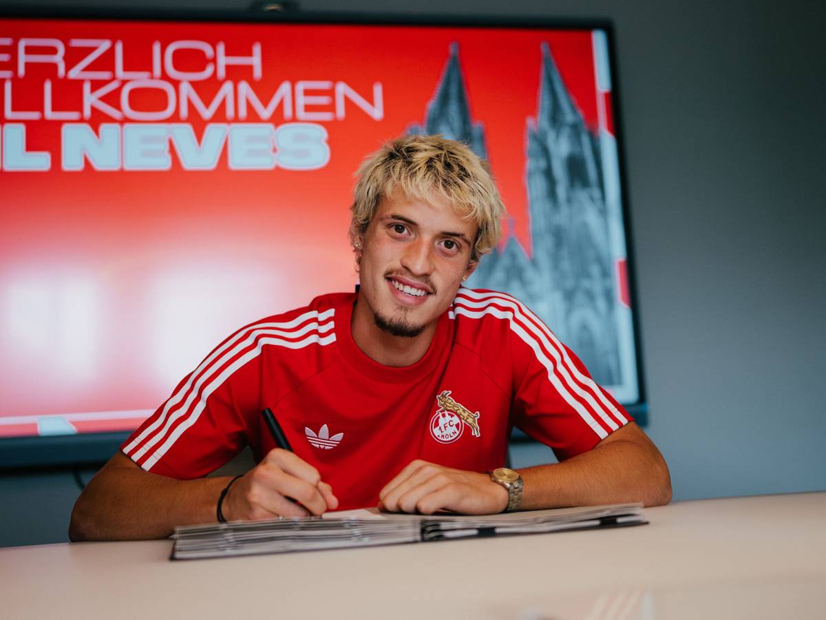 Gil Neves unterschreibt beim 1. FC Köln