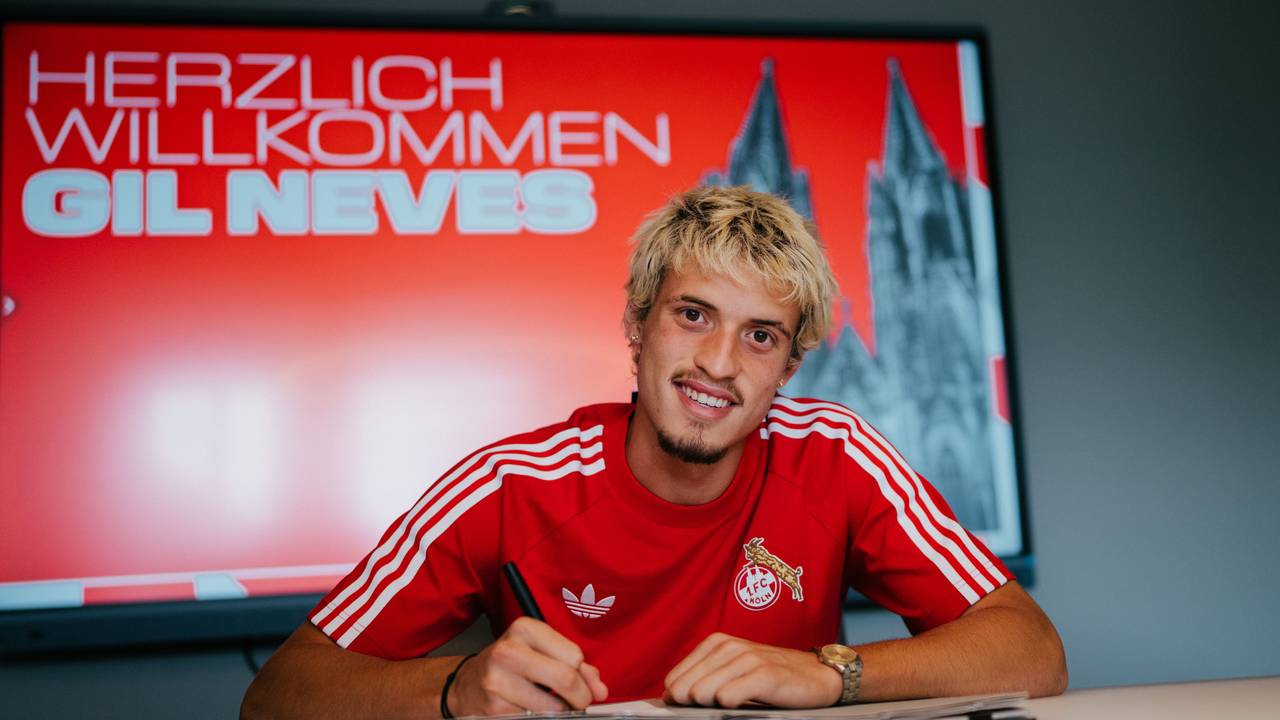 Gil Neves unterschreibt beim 1. FC Köln