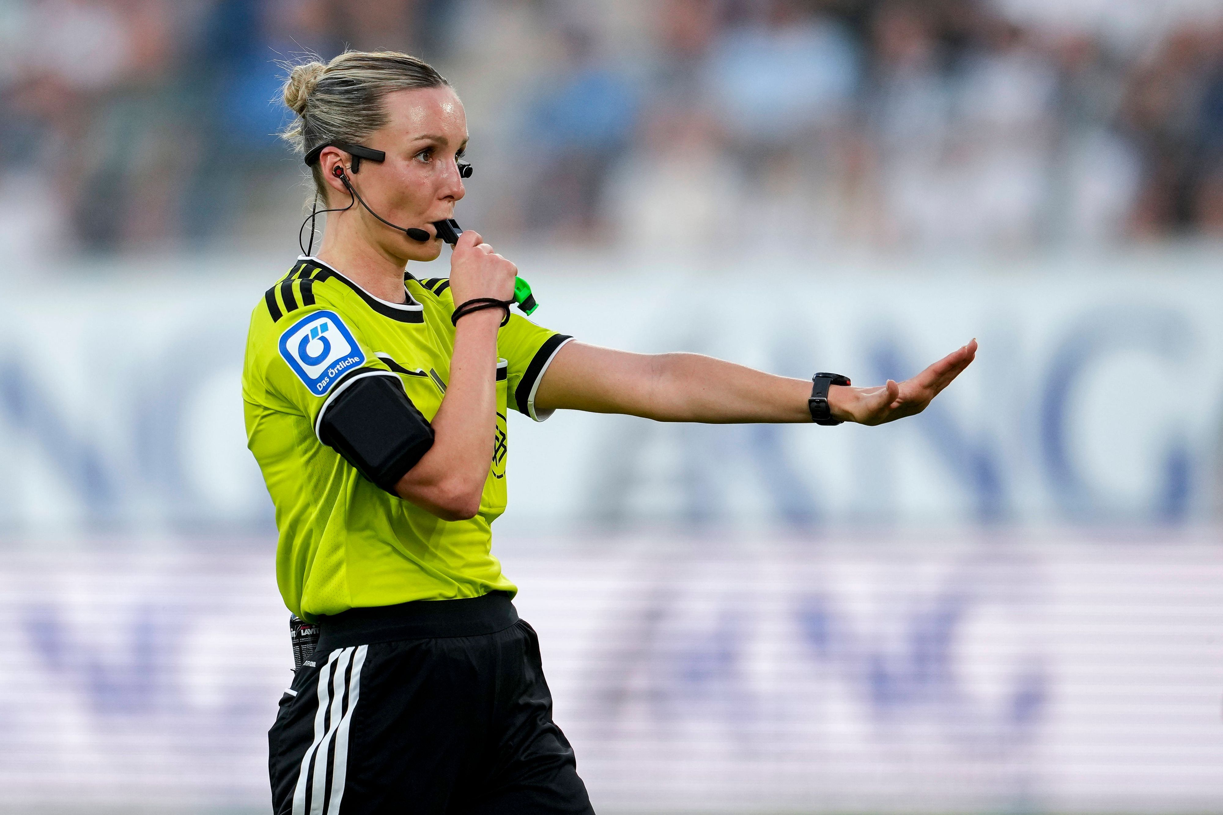 Fabienne Michel im Spiel zwischen Waldhof Mannheim und Fortuna Düsseldorf.