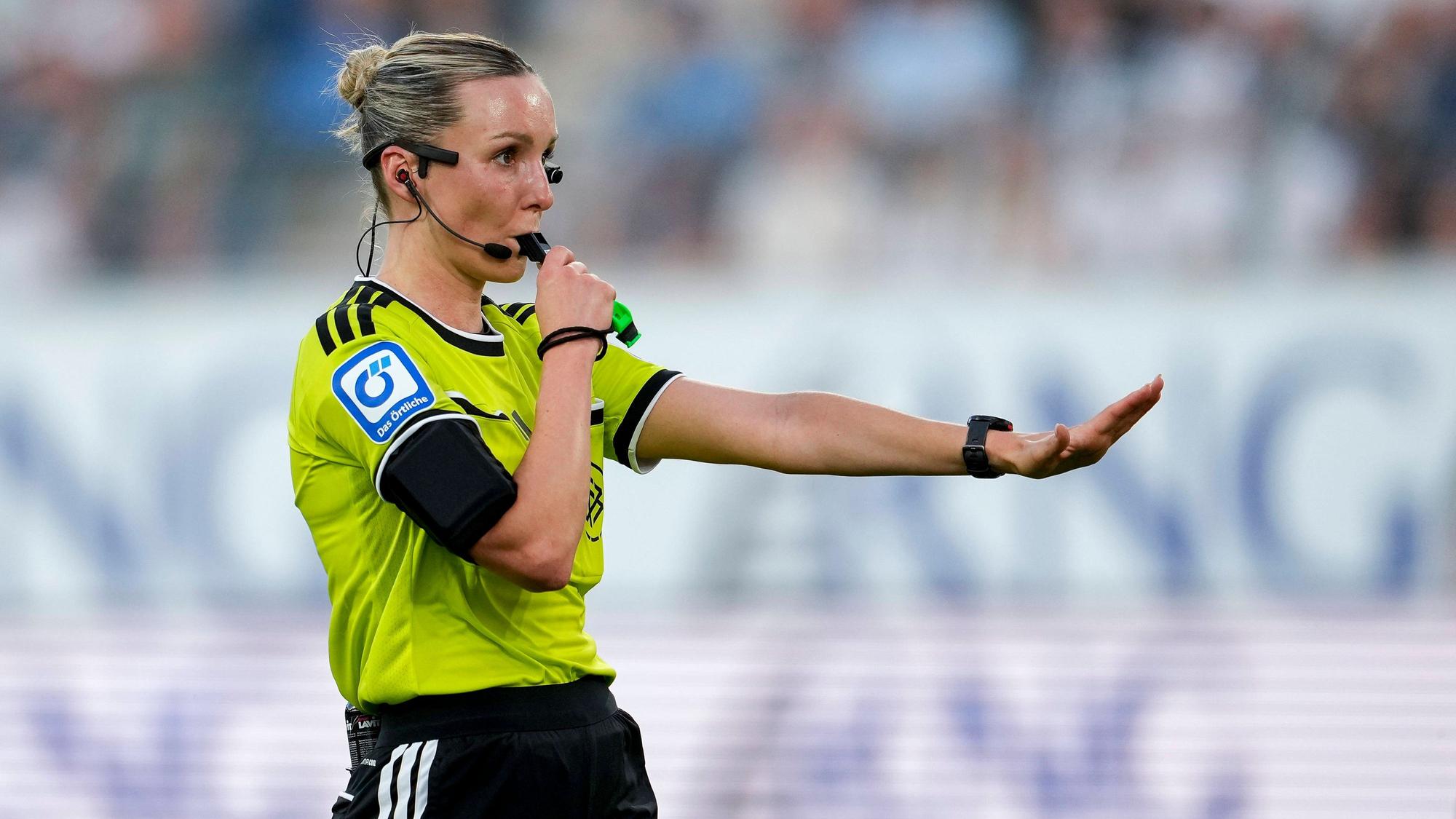 Fabienne Michel im Spiel zwischen Waldhof Mannheim und Fortuna Düsseldorf.