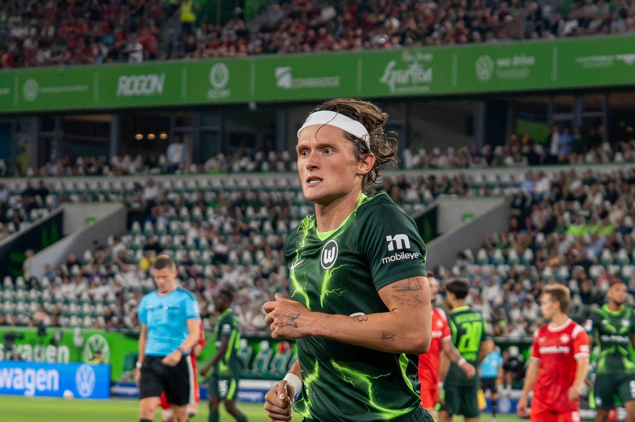 Fabian Reese im Spiel.