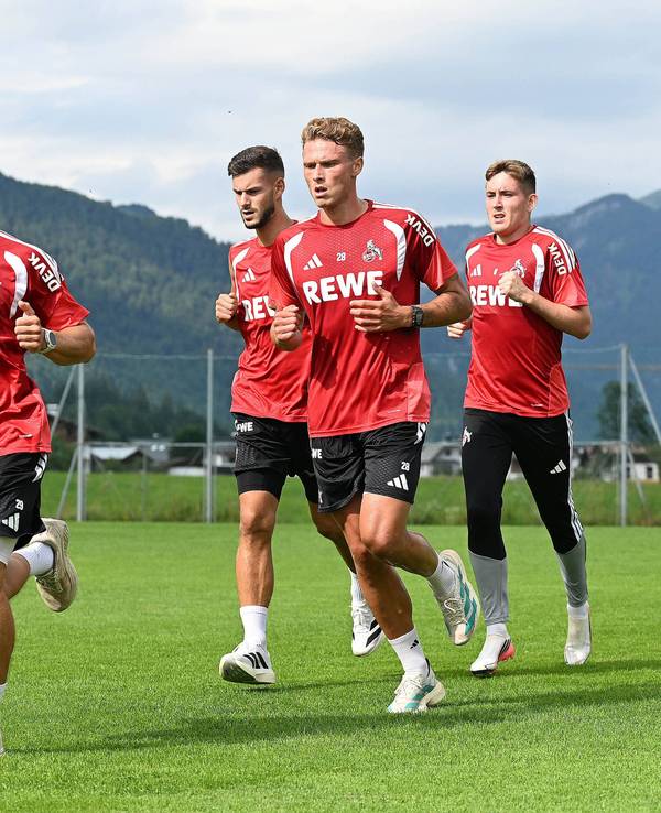 Der FC im Trainingslager in Kitzbühel.