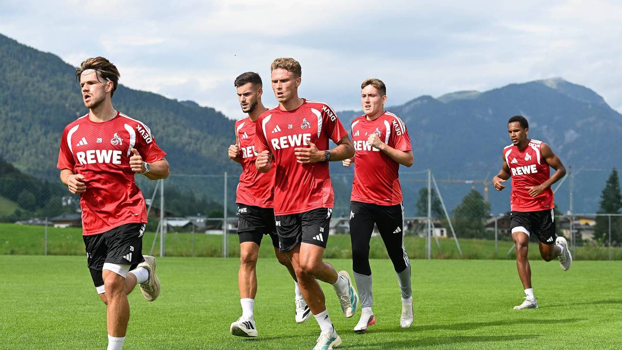 Der FC im Trainingslager in Kitzbühel.