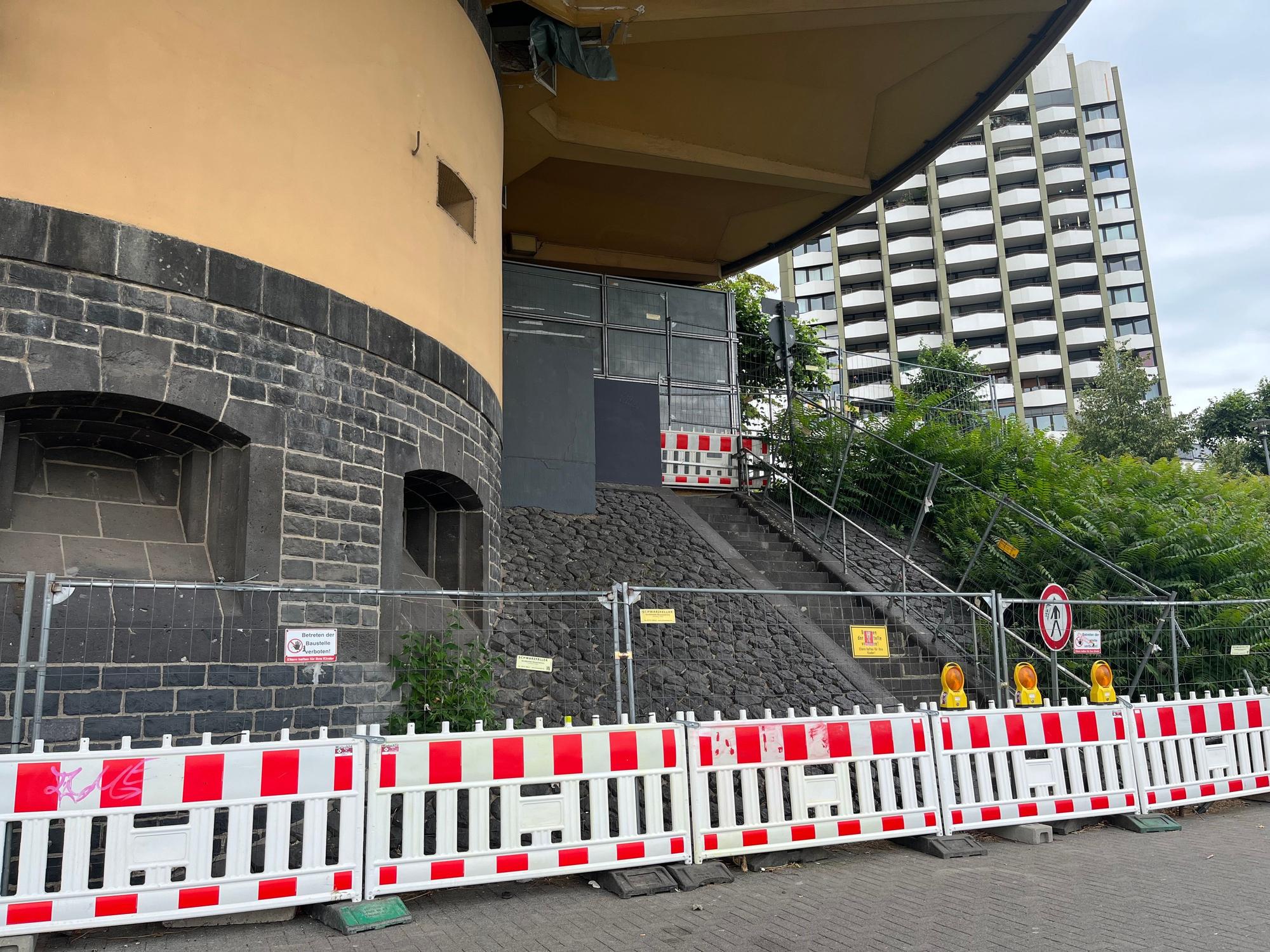 So sieht es derzeit an der Bastei aus.
