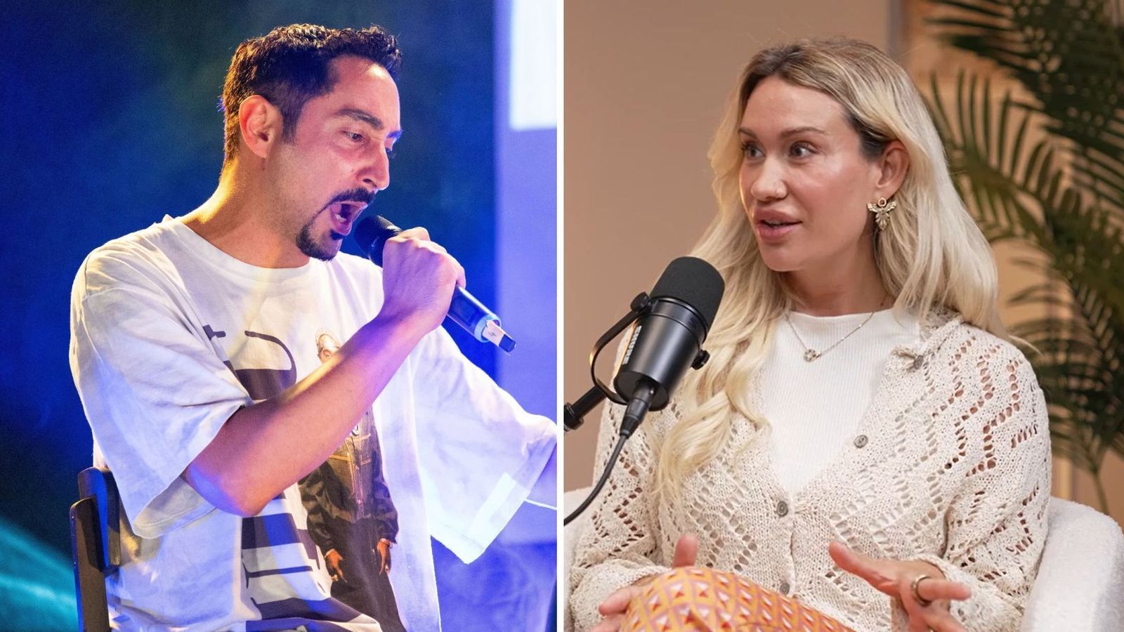 Rapper Eko Fresh und seine Frau Sarah Bora haben ihren ersten gemeinsamen Song veröffentlicht. (Bild: Getty Images/Andreas Rentz / FLOW Media Company)