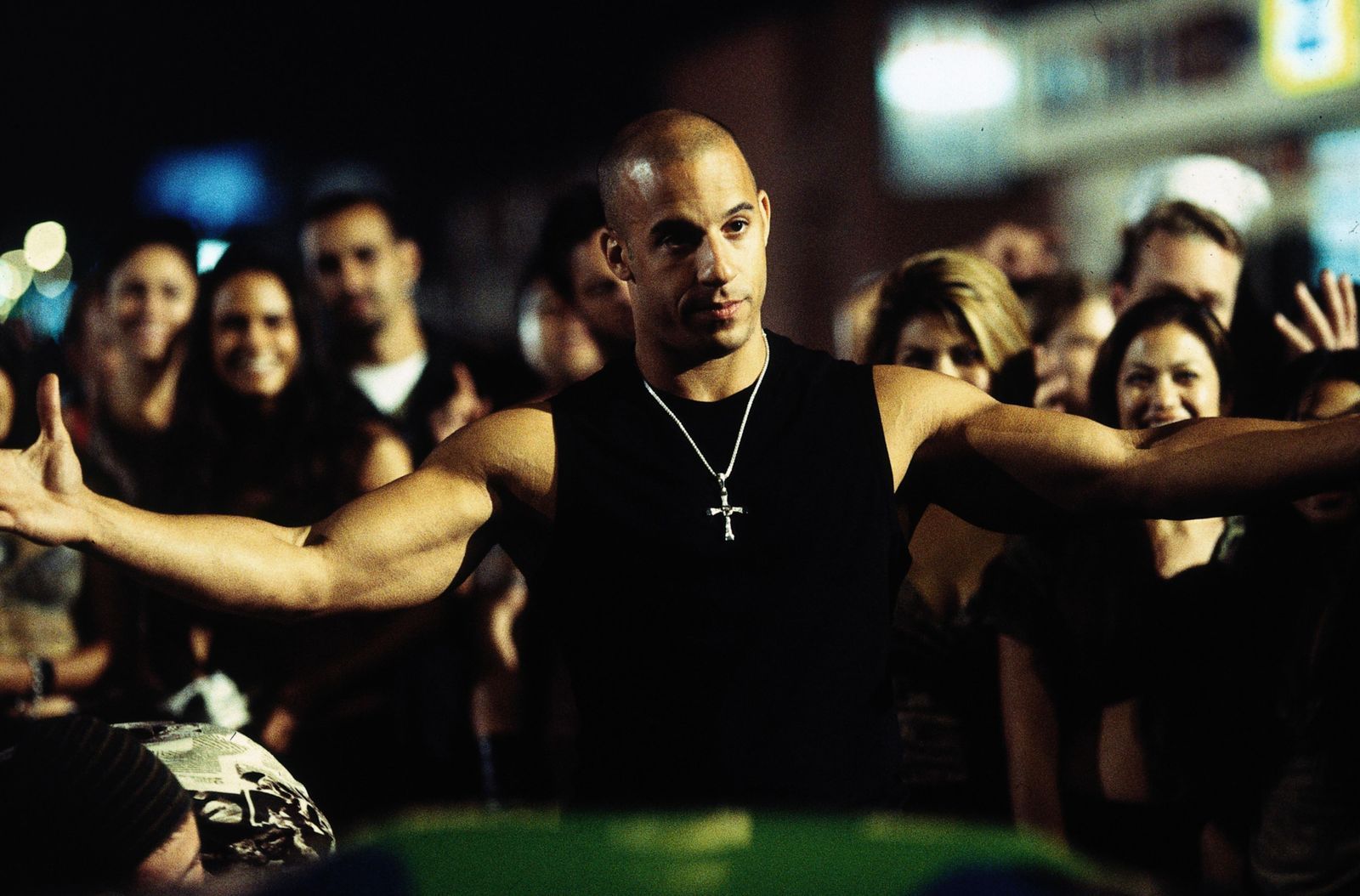 Dominic Toretto (Vin Diesel), ehemaliger Knastbruder, ist der König der Street Racer-Szene.  (Bild:  2001 Universal Studios. All Rights Reserved.)