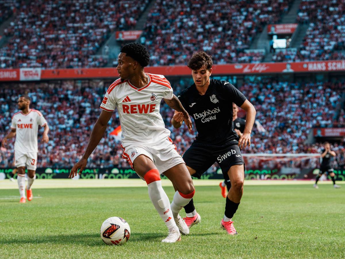 David Fürst im Spiel gegen Real Sociedad San Sebastián