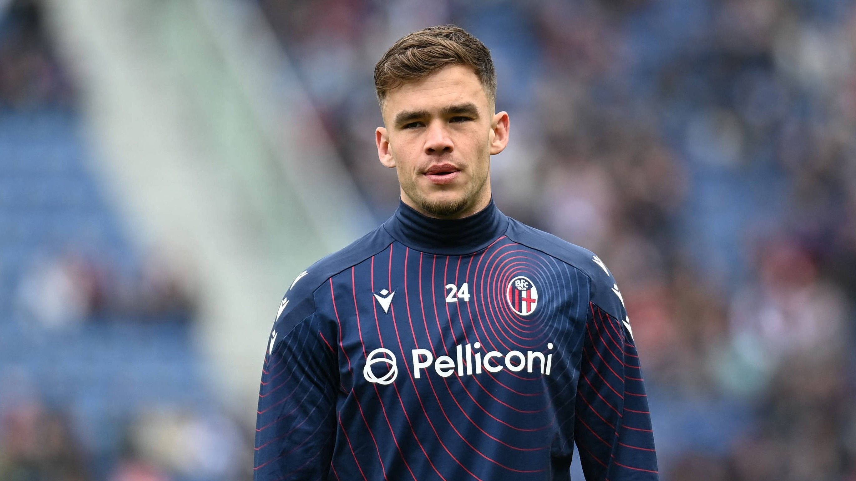 Thijs Dallinga beim FC Bologna.