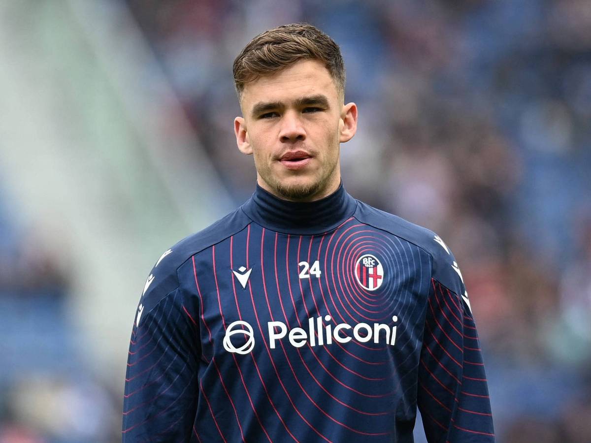Thijs Dallinga beim FC Bologna.