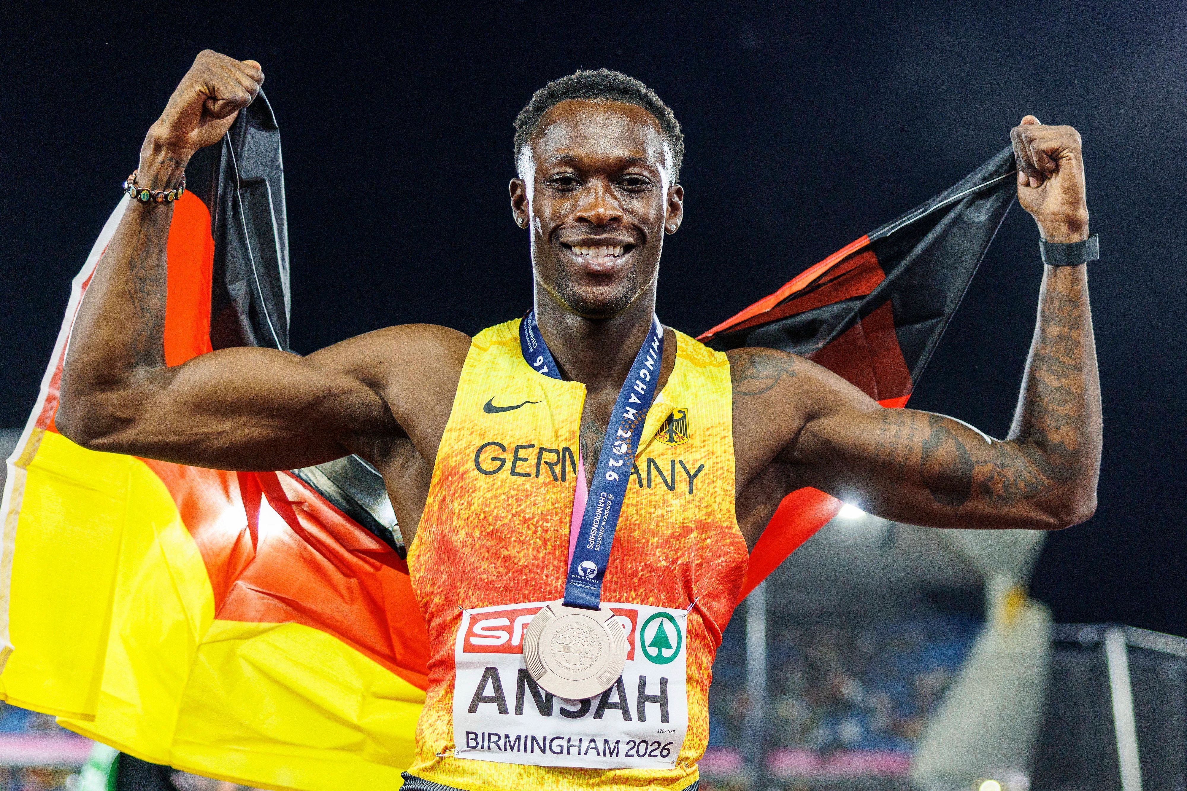 Bronze-Jubel bei Owen Ansah.