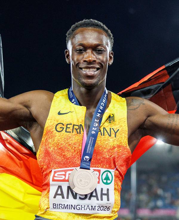 Bronze-Jubel bei Owen Ansah.