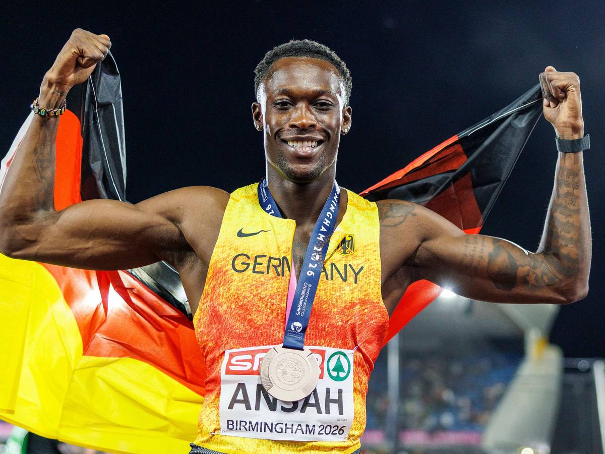 Bronze-Jubel bei Owen Ansah.