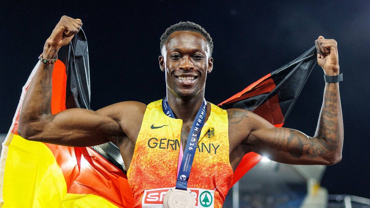 Bronze-Jubel bei Owen Ansah.