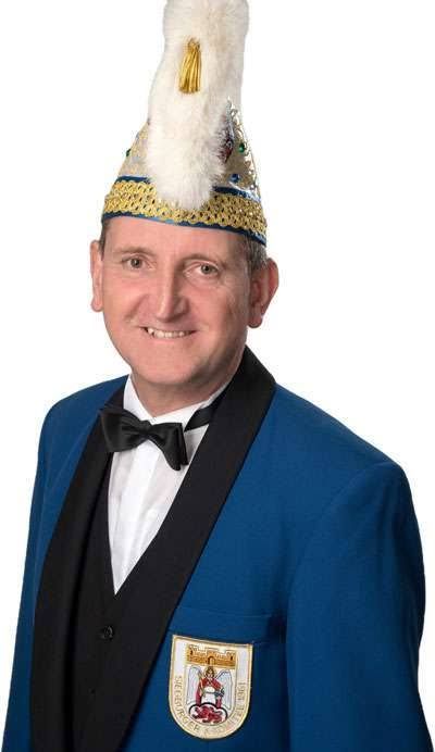 Präsident Jörg Sola vom Siegburger Karnevalskomitee.