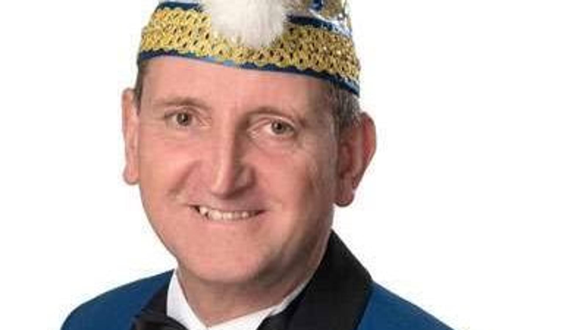 Präsident Jörg Sola vom Siegburger Karnevalskomitee.