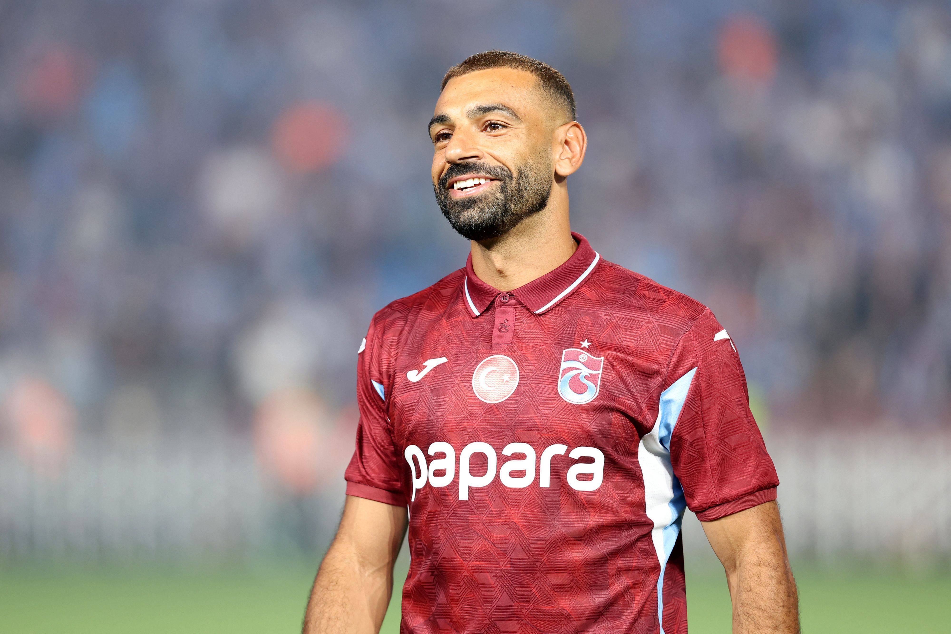 Mohamed Salah im Fußballtrikot