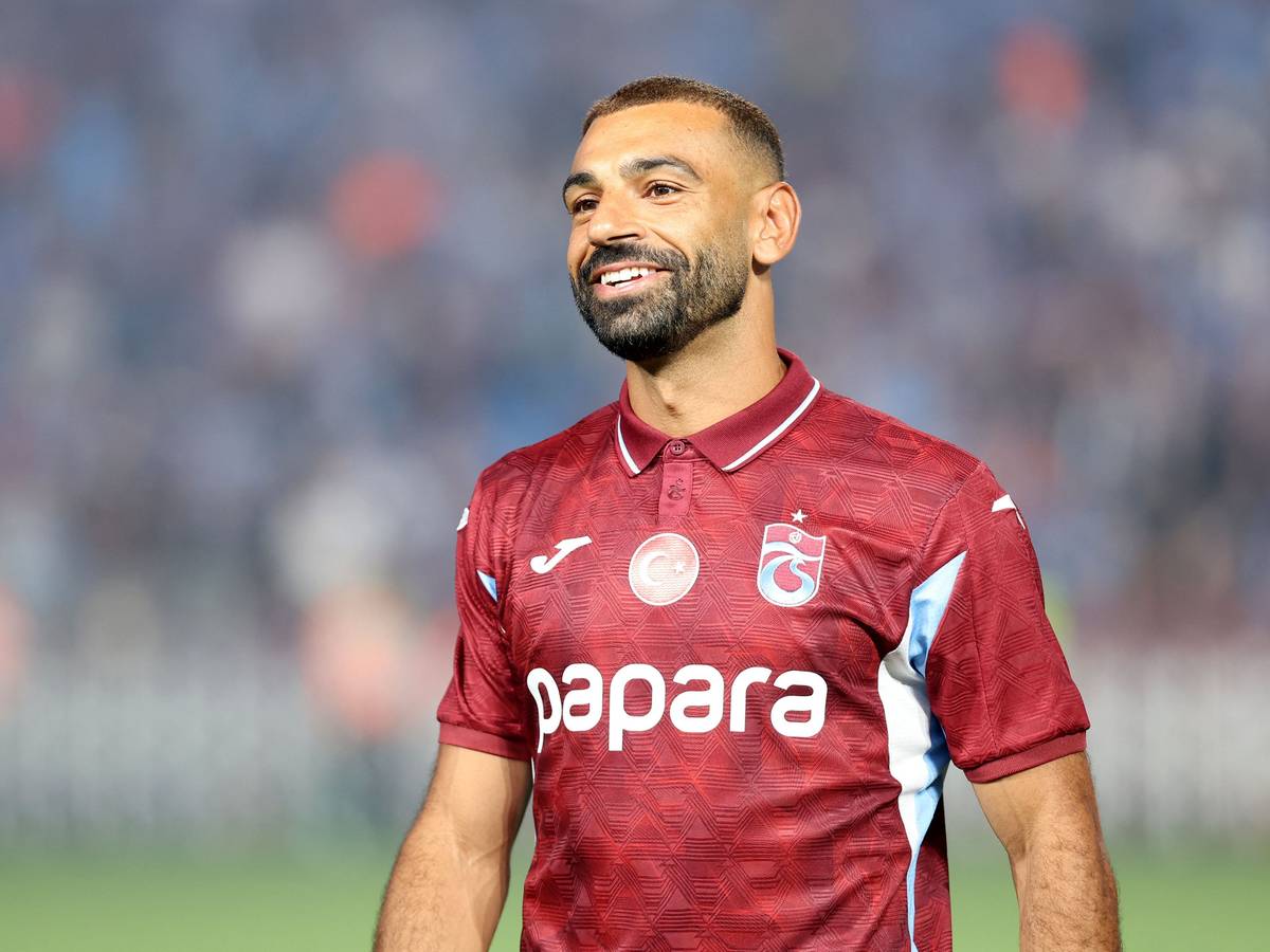 Mohamed Salah im Fußballtrikot