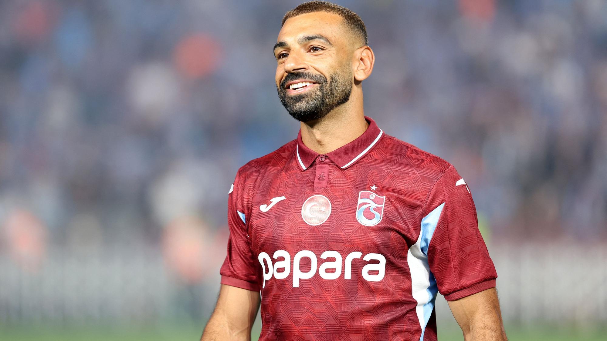 Mohamed Salah im Fußballtrikot