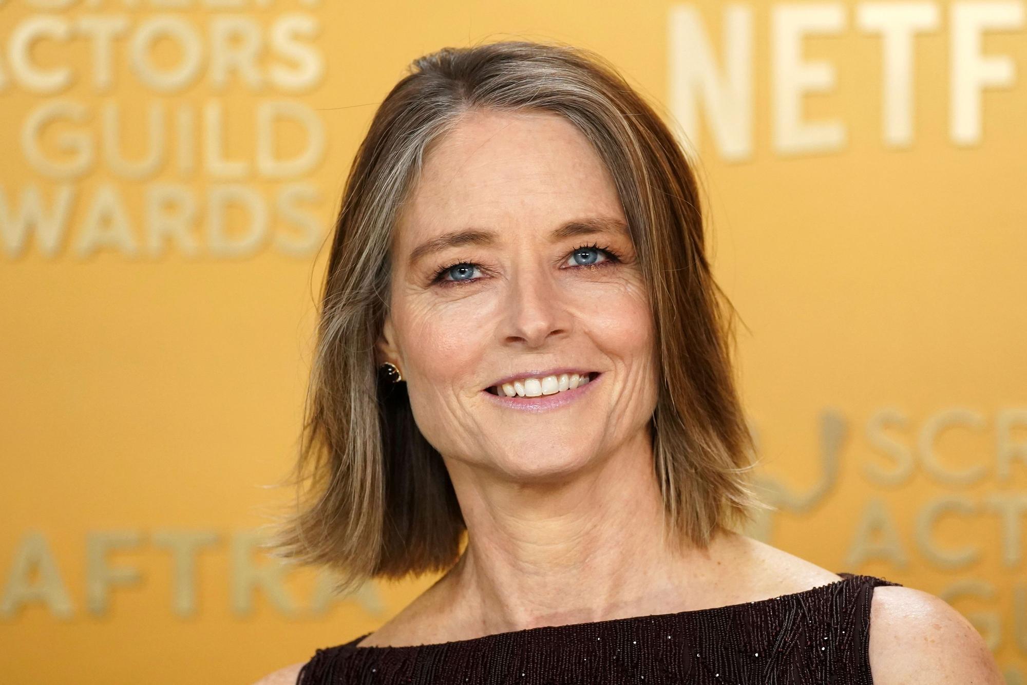Jodie Foster posiert.