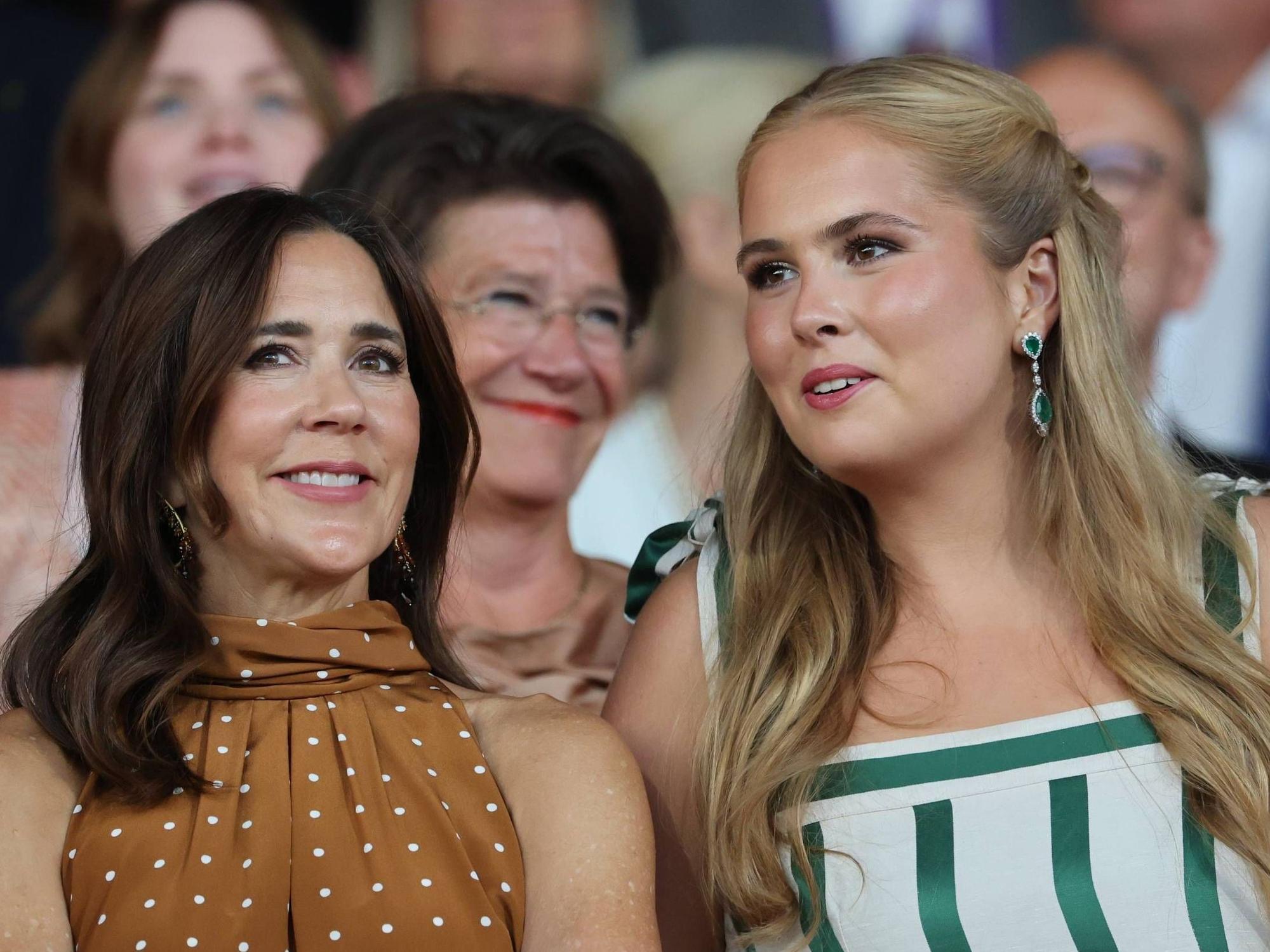 Königin Mary von Dänemark und Kronprinzessin Amalia der Niederlande besuchen gemeinsam die Eröffnungsfeier der FEI World Championships in Aachen.