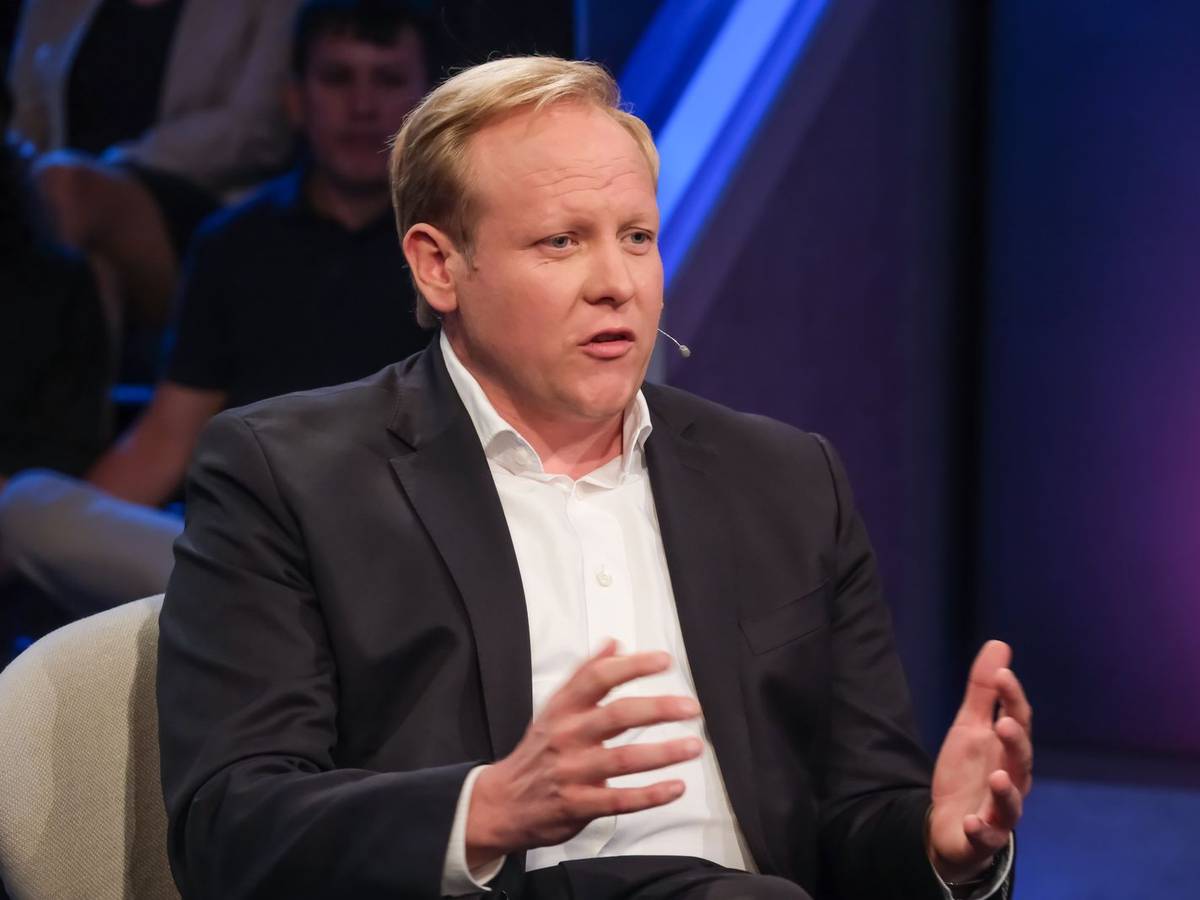 Tilman Kuban (CDU) hat bei „Maischberger“ die eigene Regierung kritisiert. (Bild: WDR/Oliver Ziebe)