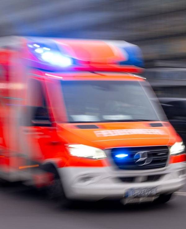 Krankenwagen im Einsatz