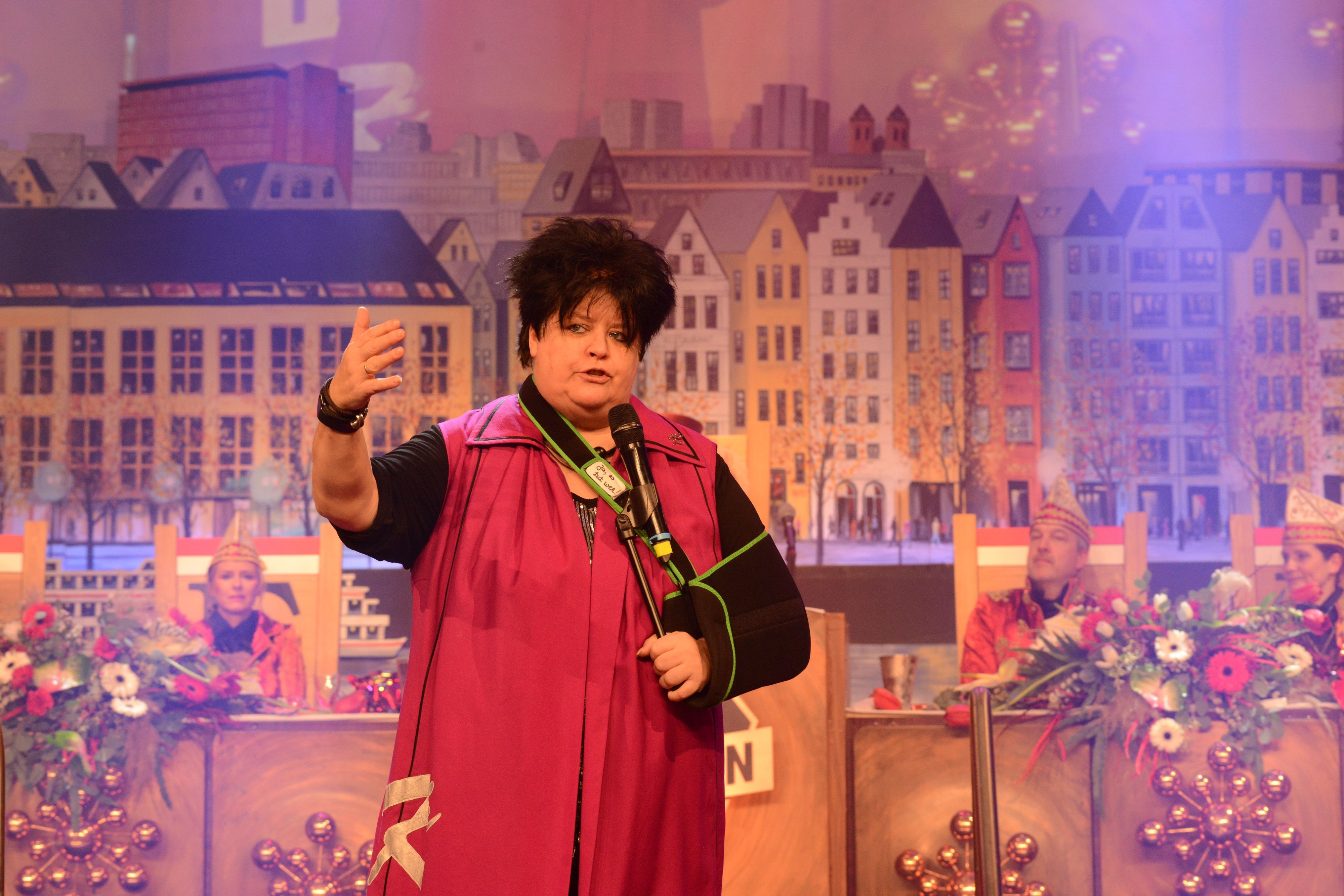 Ingrid Kühne in ihrer Karnevalszeit.