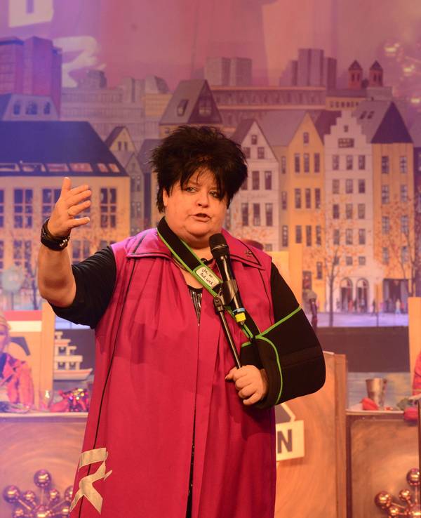 Ingrid Kühne in ihrer Karnevalszeit.