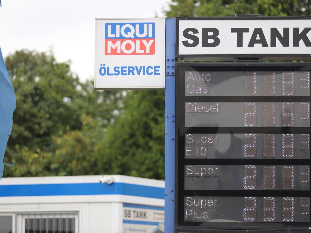 Tankstelle.