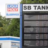Tankstelle.