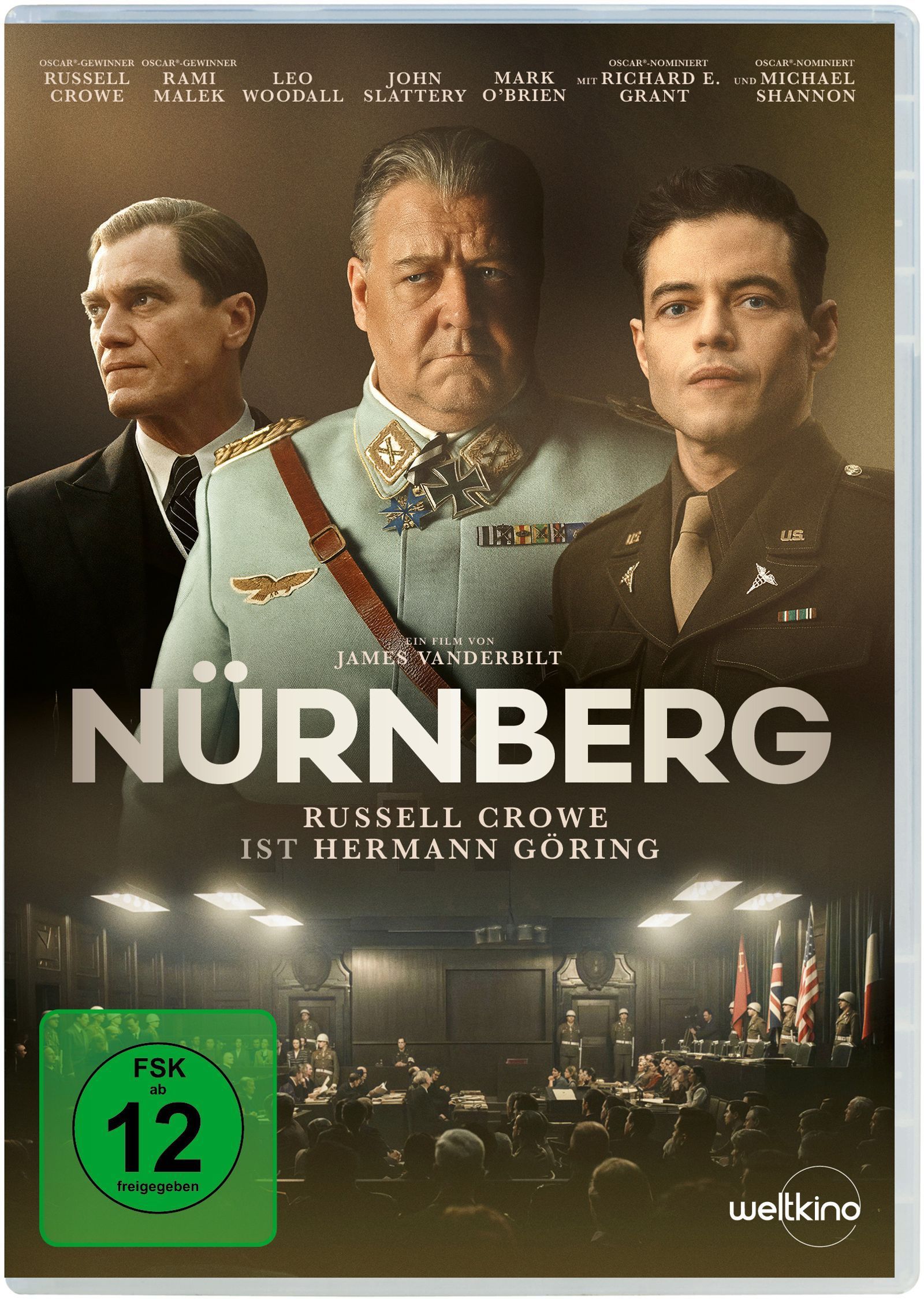„Nürnberg“ ist ein Historiendrama über die Nürnberger Prozesse.   (Bild: Leonine)