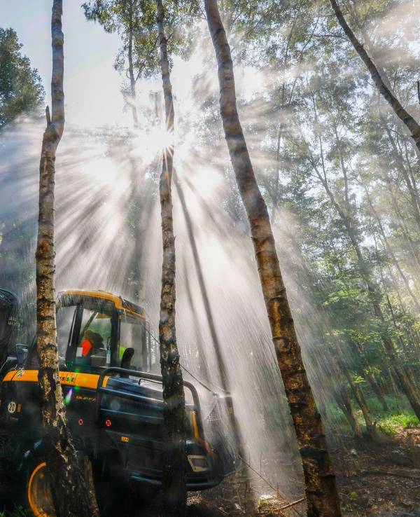 Waldbrandlöschfahrzeuge in Nordrhein-Westfalen