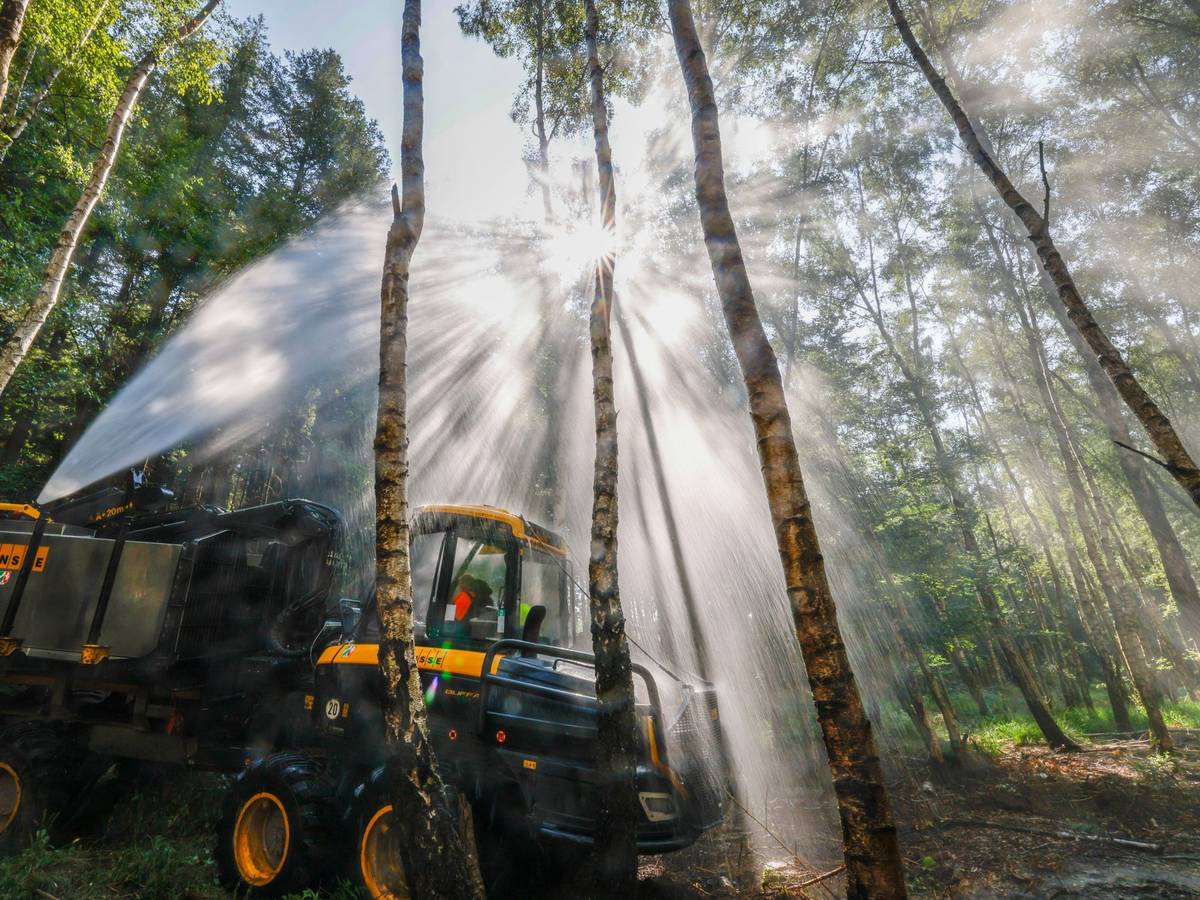 Waldbrandlöschfahrzeuge in Nordrhein-Westfalen