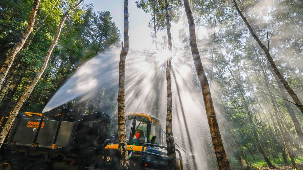 Waldbrandlöschfahrzeuge in Nordrhein-Westfalen