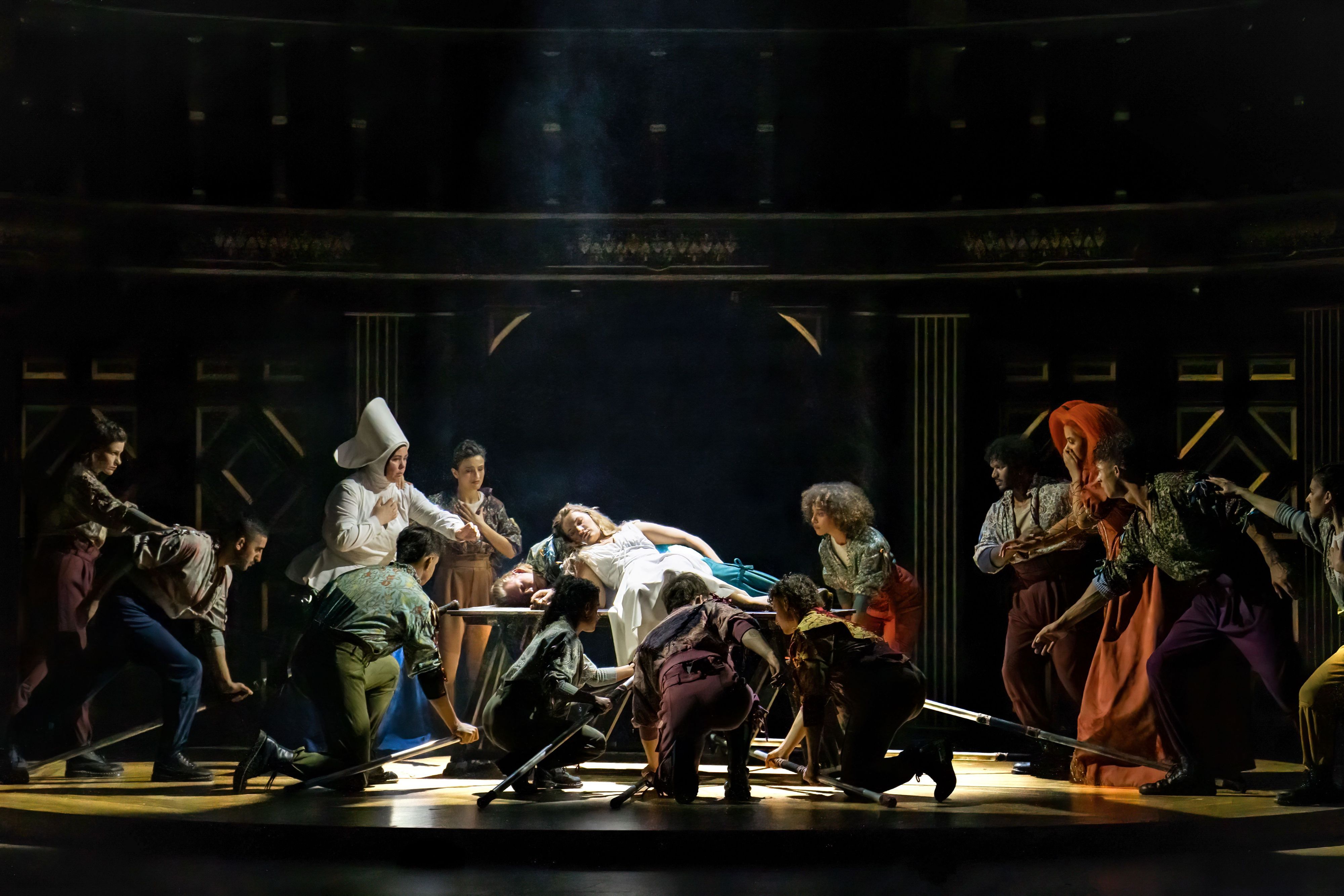 Szene aus dem Musical „Romeo & Julia“.