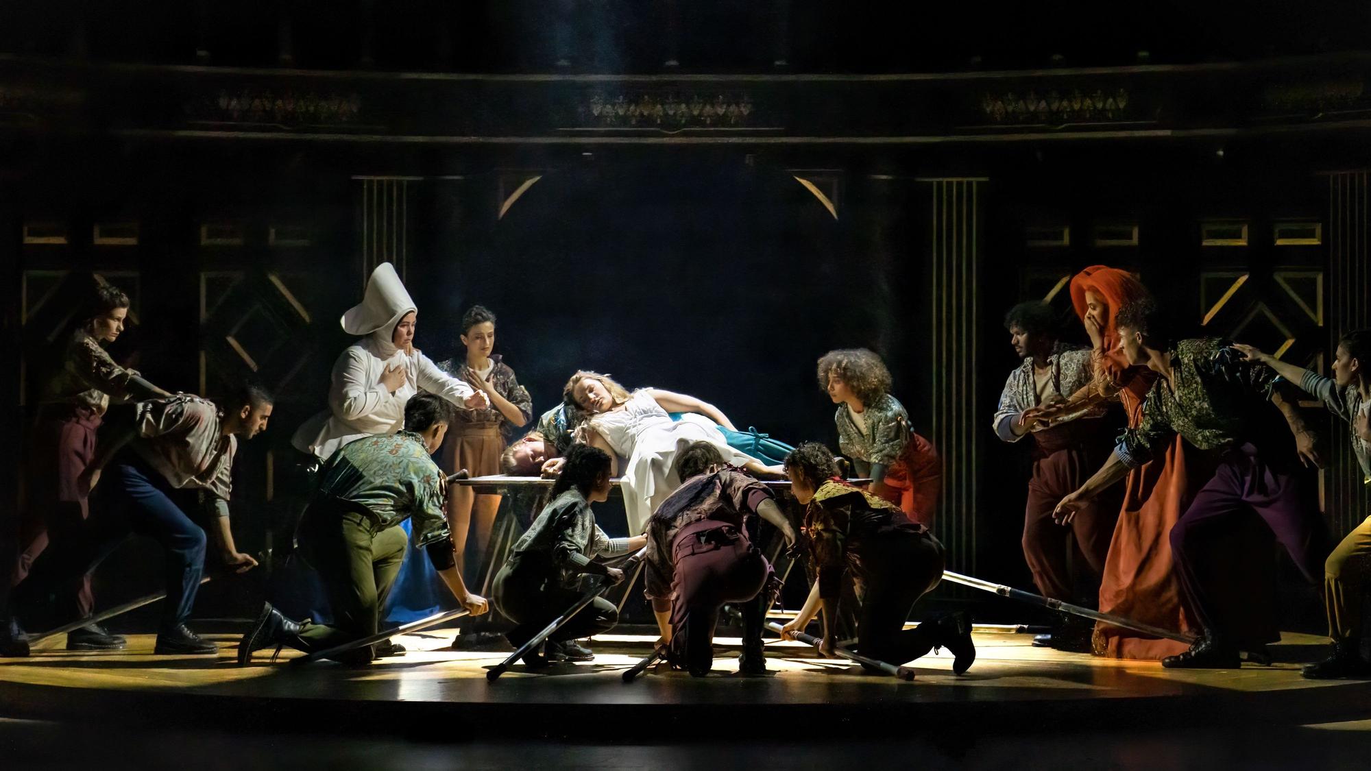 Szene aus dem Musical „Romeo & Julia“.