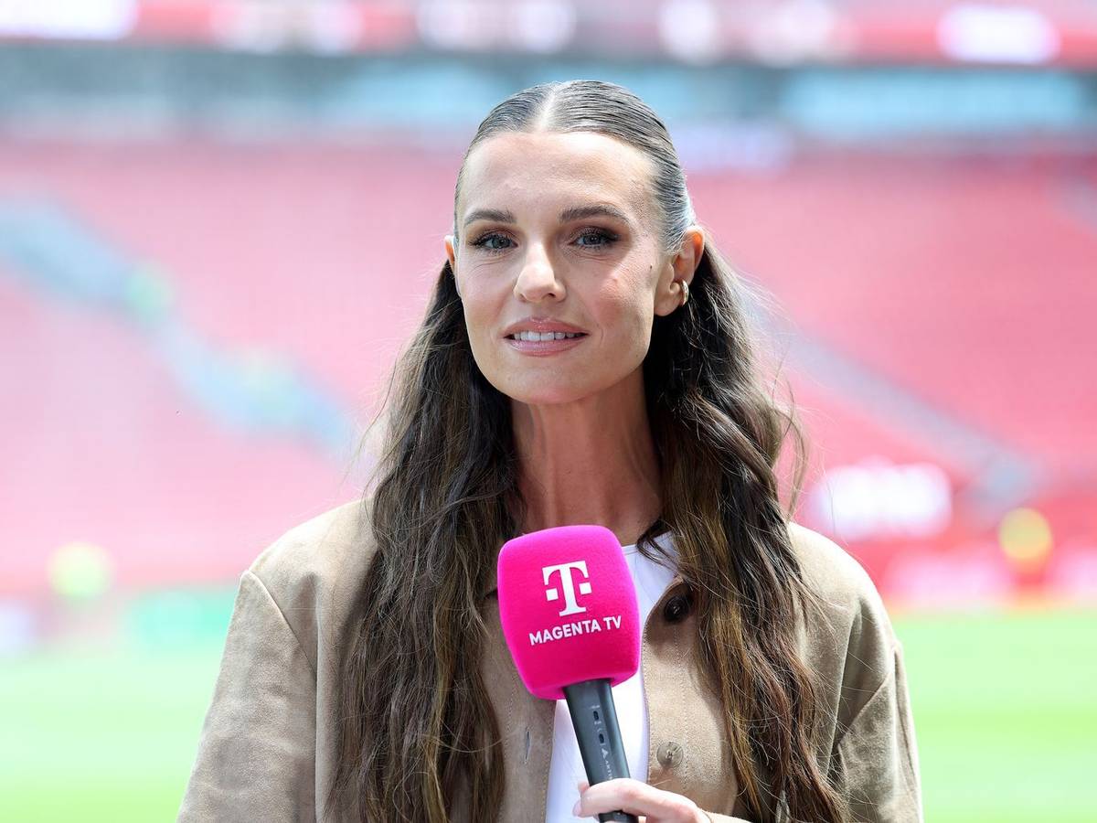 Nach fünf Jahren verlässt Laura Wontorra den Streaminganbieter DAZN. (Bild: 2026 Getty Images/Alexander Hassenstein)