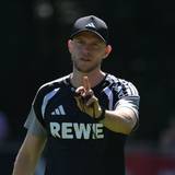 Beim 1. FC Köln auf dem Trainingsplatz: René Wagner.