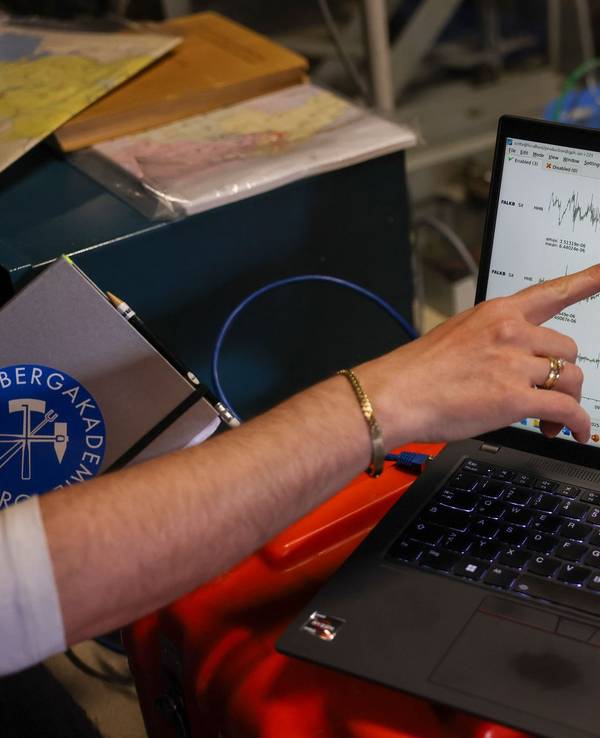 Seismologen bei der Arbeit