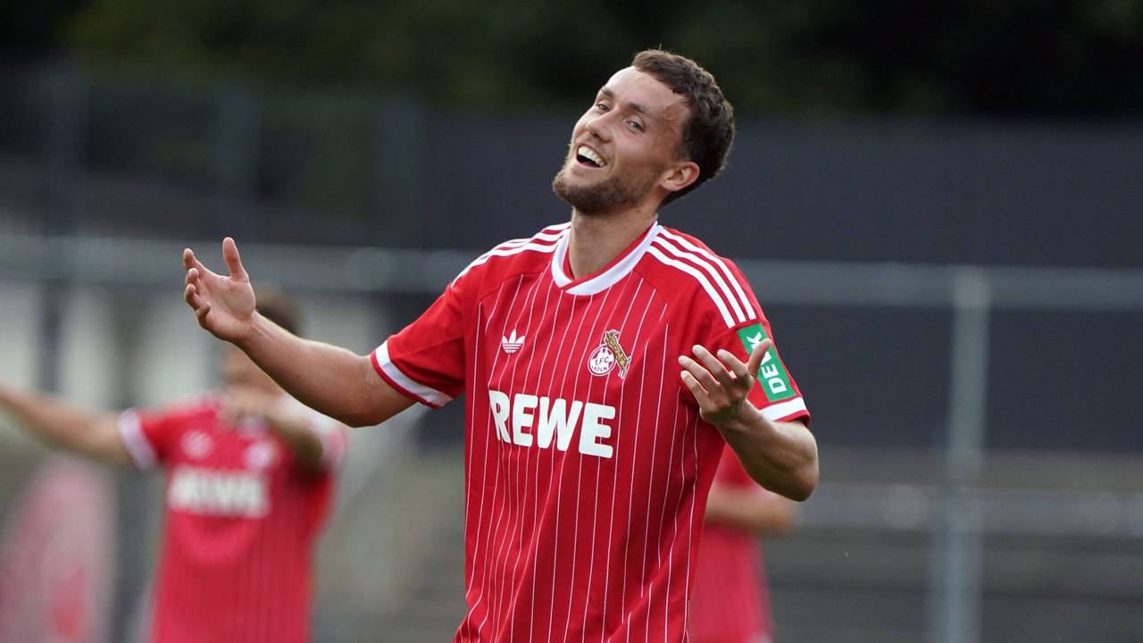 Luca Waldschmidt beim Test gegen Sociedad.