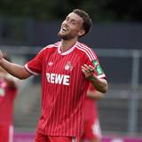 Luca Waldschmidt beim Test gegen Sociedad.