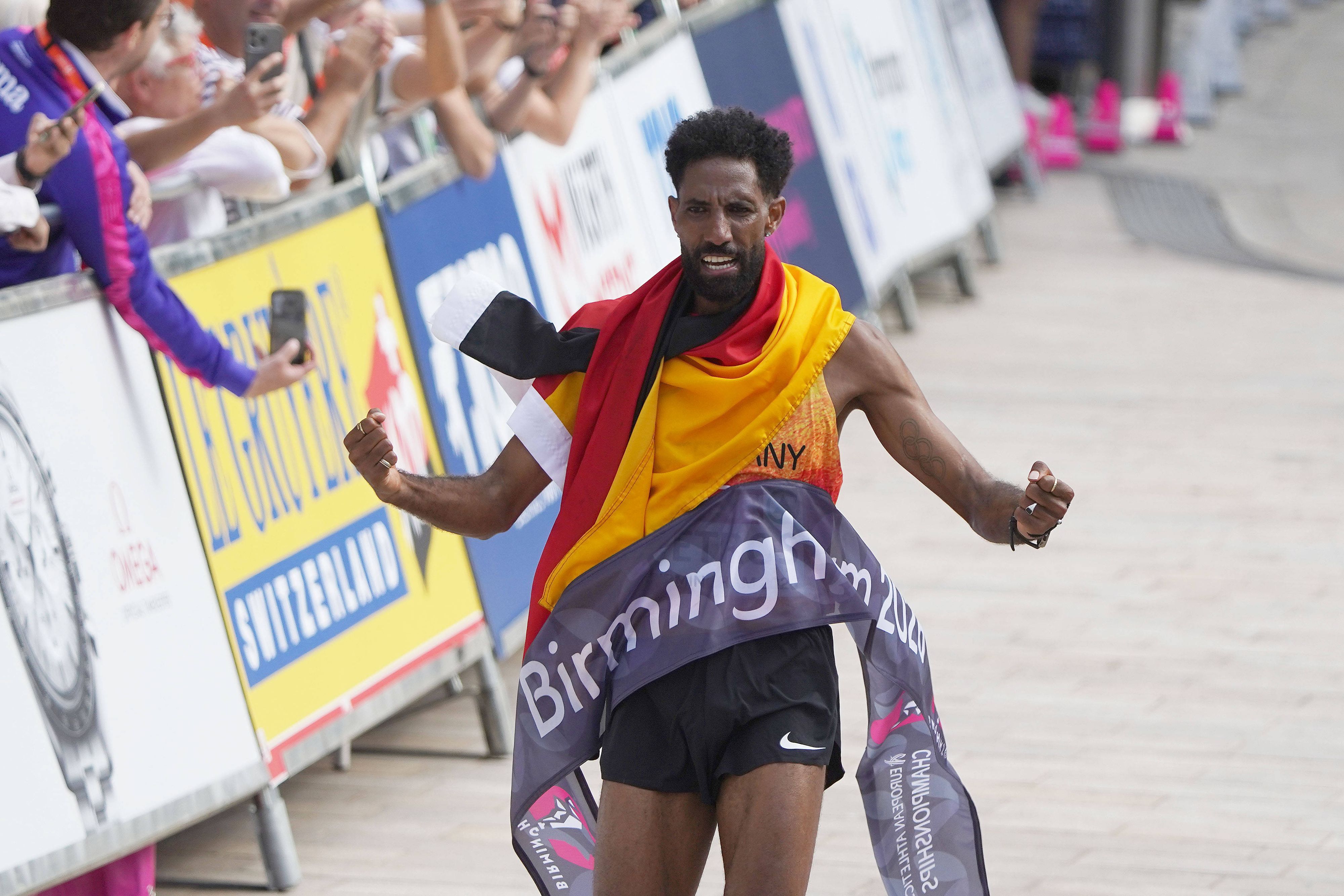 Amanal Petros holt Marathon-Gold bei der Leichtathletik-EM.