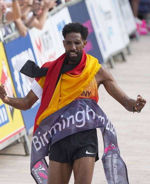Amanal Petros holt Marathon-Gold bei der Leichtathletik-EM.