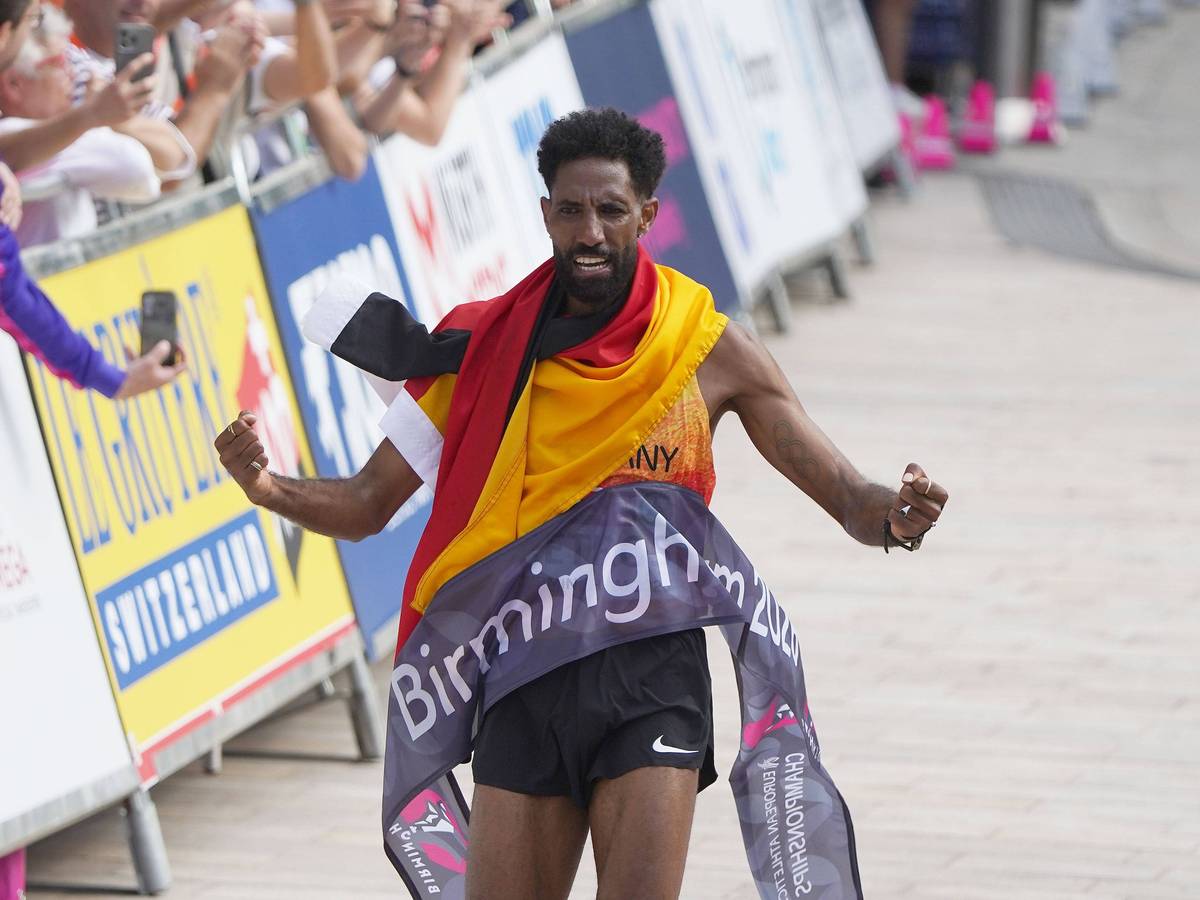 Amanal Petros holt Marathon-Gold bei der Leichtathletik-EM.