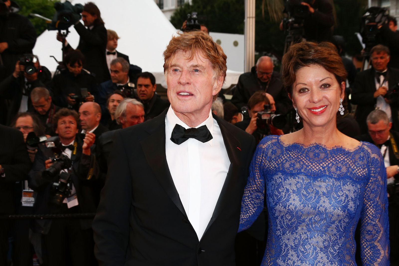 Seit 2009 war die deutsche Malerin Sibylle Szaggars die Frau an der Seite von Robert Redford. (Bild: Andreas Rentz/Getty Images)