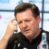 Pressekonferenz mit Christian Titz bei Hannover 96.