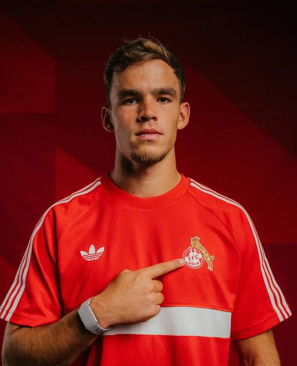 Thijs Dallinga im Trikot des 1. FC Köln.