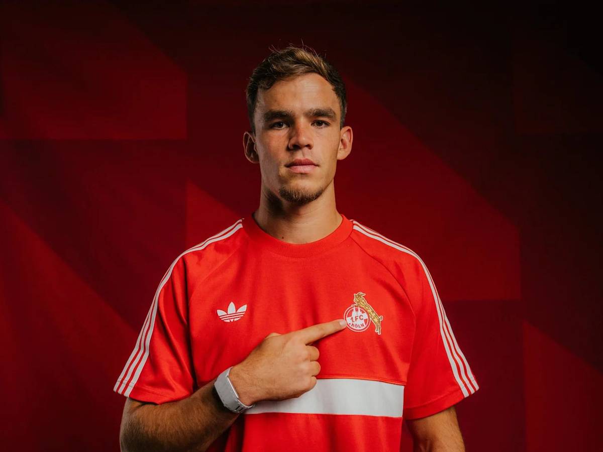 Thijs Dallinga im Trikot des 1. FC Köln.