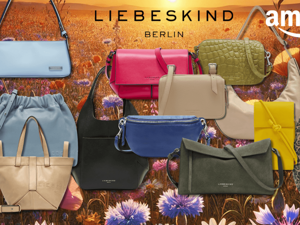 Darstellung verschiedener Liebeskind Berlin Handtaschen.